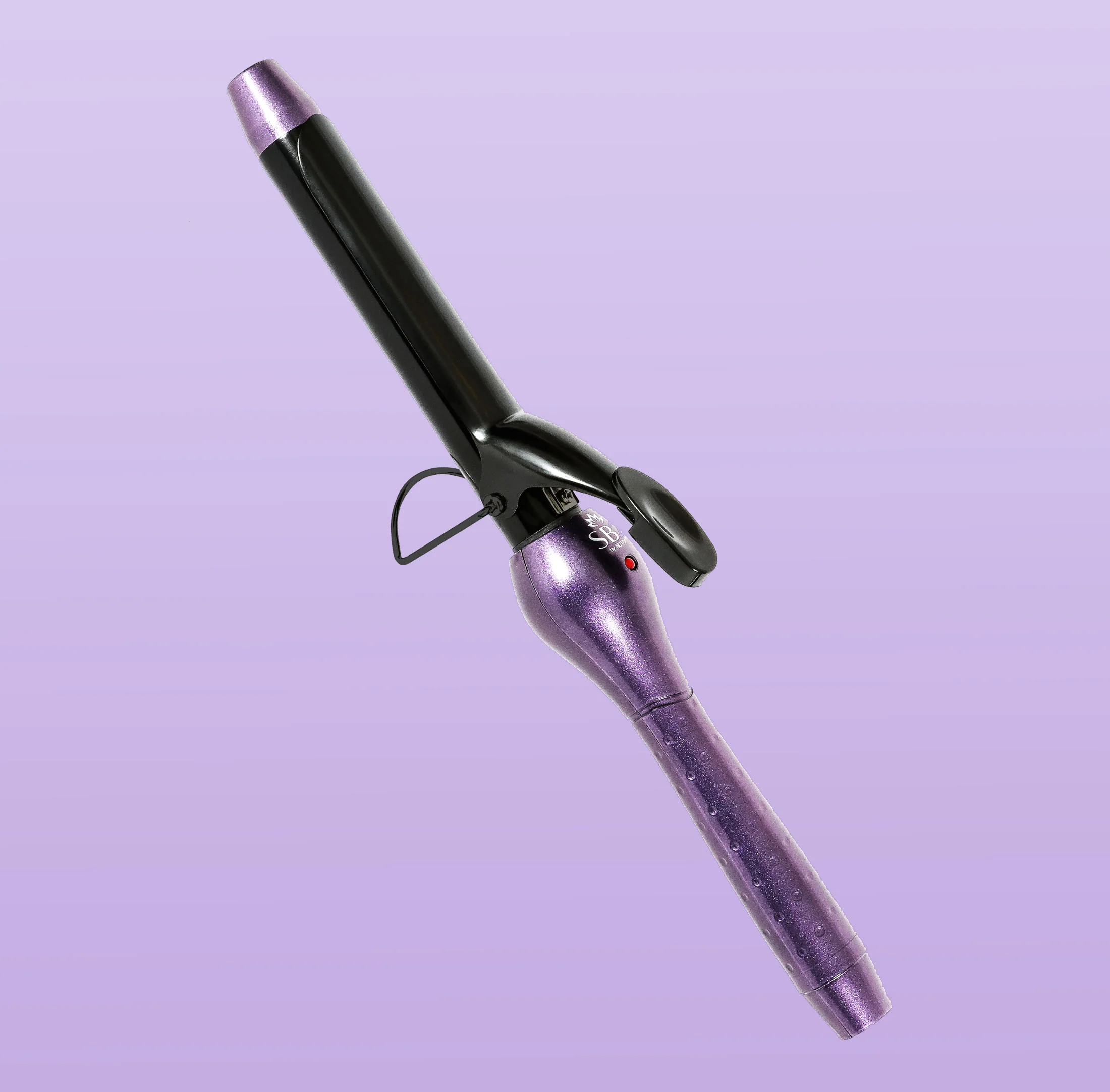 Spring Curling Iron, Purple Disco - 1” - Image 2